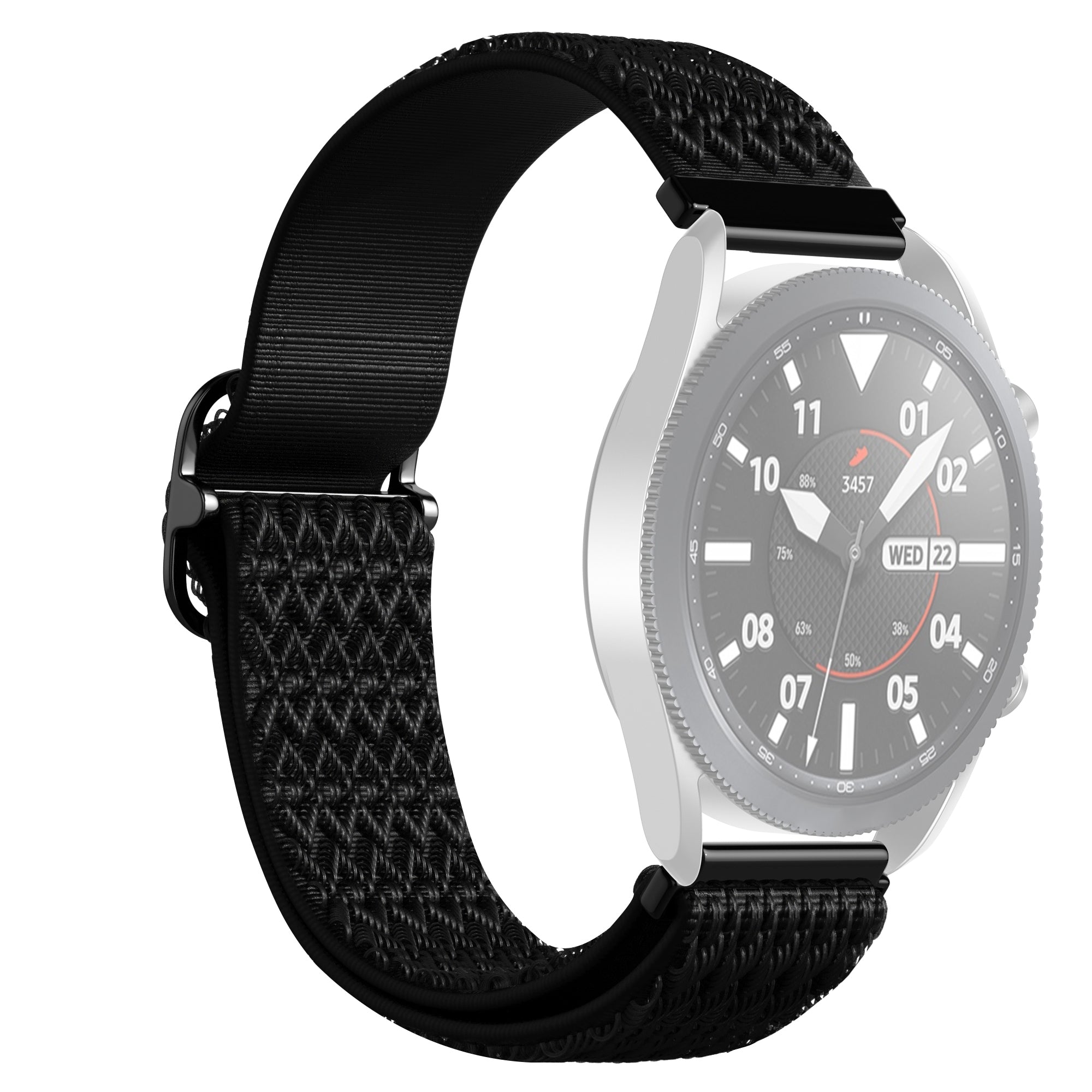 22mm Universal Elastic Rhombus Nylon Watch Straps Watch Band Replacement for Samsung Galaxy Watch3 45mm Gear S3 Classic Gear S3 Frontier Xiaomi Haylou RS3 LS04 22mm Universal Elastic Rhombus Nylon Watch Straps Watch Band Replacement for Samsung Galaxy Watch3 45mm Gear S3 Classic Gear S3 Frontier Xiaomi Haylou RS3 LS04
